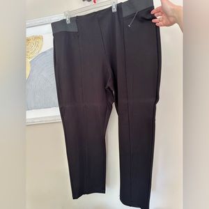 Terra & Sky Point Dress Pant, in Black - Size 3X